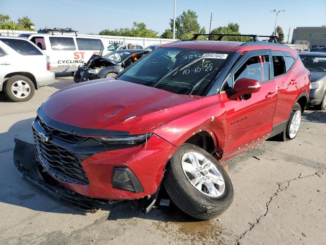 Photo 2 from auction – 2021 CHEVROLET BLAZER 2LT with VIN 3GNKBHR43MS529794
