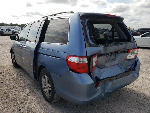 Photo 3 from auction – 2006 HONDA ODYSSEY EX with VIN 5FNRL38696B091675