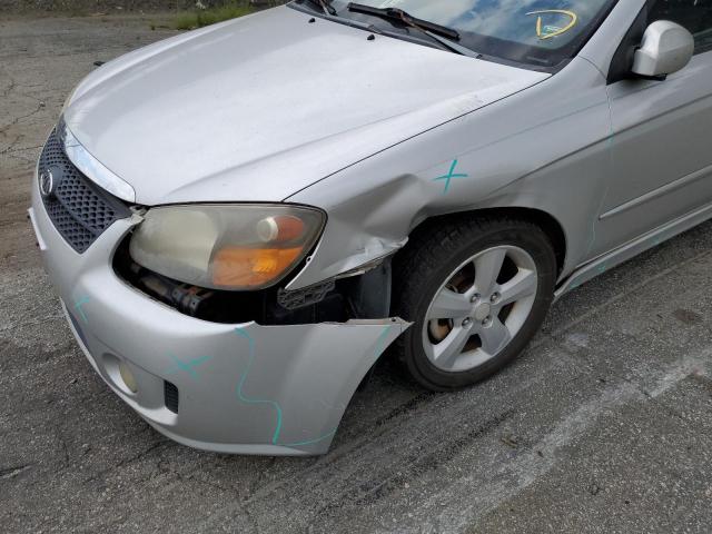 Photo 9 from auction – 2008 KIA SPECTRA EX with VIN KNAFE121485019850