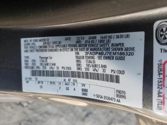 Photo 10 from auction – 2014 FORD FIESTA with VIN 3FADP4BJ7EM186320