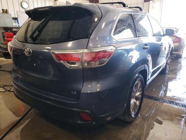 Photo 4 from auction – 2016 TOYOTA HIGHLANDER with VIN 5TDZKRFH4GS178407