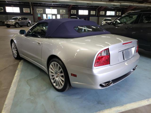 Photo 3 from auction – 2002 MASERATI SPYDER CAM with VIN ZAMBB18A820007945