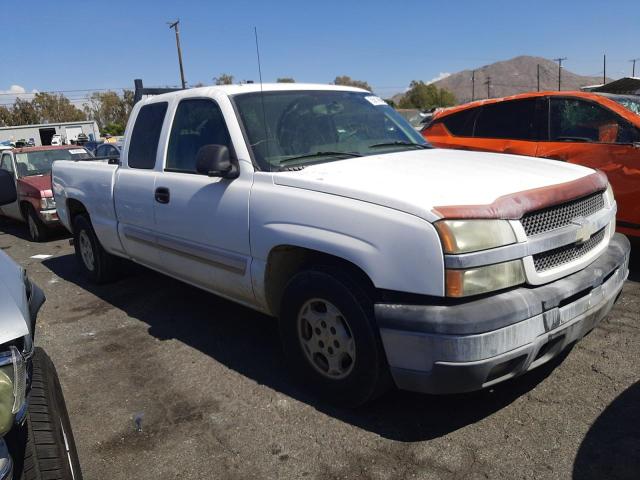 CHEVROLET silverado 2004 with VIN 2GCEC19TX41185233 - Photo from auction