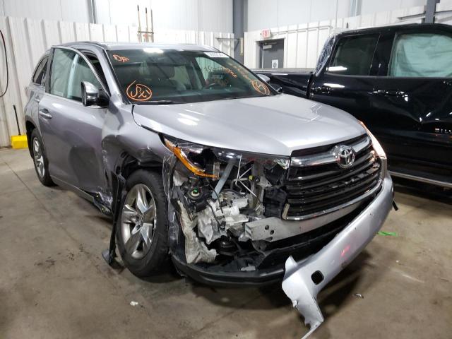 TOYOTA HIGHLANDER 2016 con VIN 5TDDKRFH3GS350842 - Foto de la subasta
