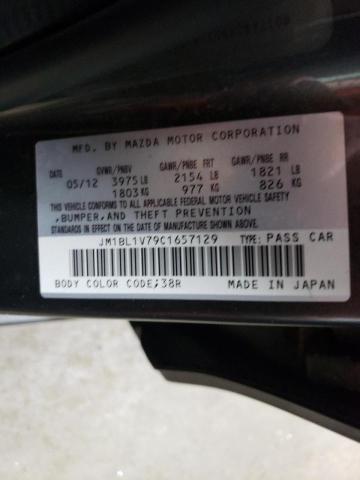 Photo 10 from auction – 2012 MAZDA 3 I with VIN JM1BL1V79C1657129