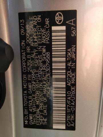 Photo 10 from auction – 2014 TOYOTA SCION TC with VIN JTKJF5C73E3079588