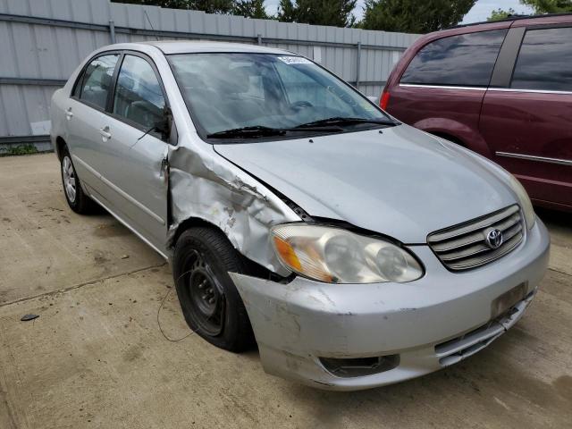 TOYOTA COROLLA CE 2003 with VIN 1NXBR32E23Z056314 - Photo from auction