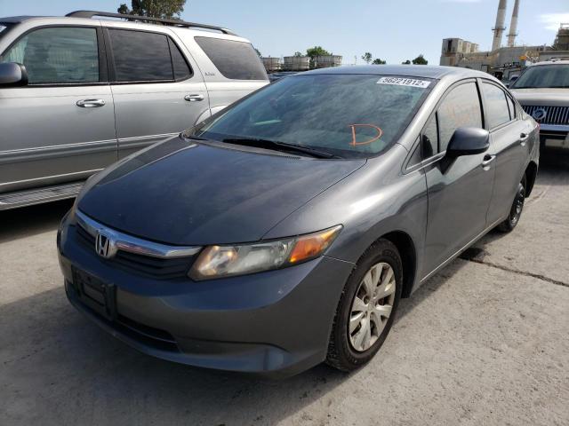 Photo 2 from auction – 2012 HONDA CIVIC LX with VIN 2HGFB2F53CH330736