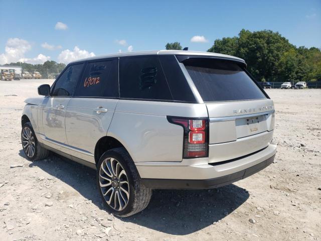 Photo 3 from auction – 2016 LAND ROVER RANGE ROVE with VIN SALGS2PF6GA320046