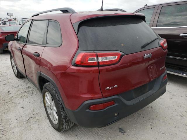 Photo 3 from auction – 2017 JEEP CHEROKEE S with VIN 1C4PJMAB4HW611628