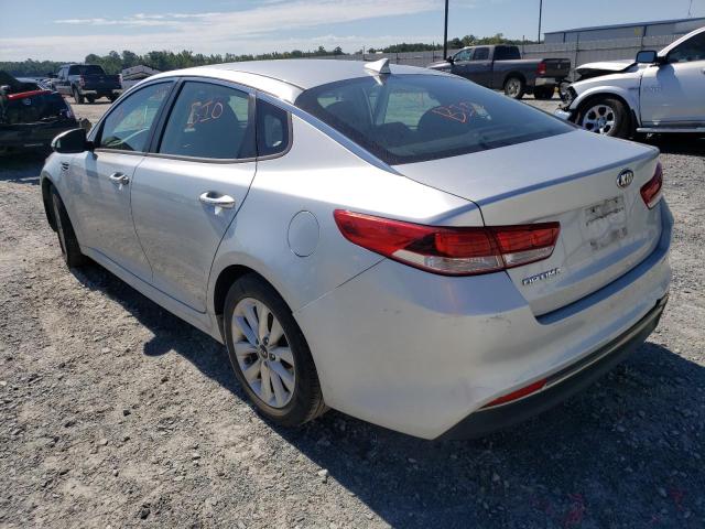 Photo 3 from auction – 2016 KIA OPTIMA LX with VIN 5XXGT4L38GG044064