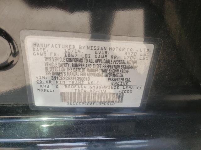 Photo 10 from auction – 2015 NISSAN VERSA NOTE with VIN 3N1CE2CP8FL390010