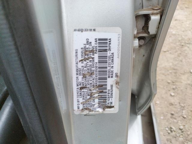 Foto 10 de la subasta – 2003 TOYOTA COROLLA MA con VIN 2T1KR32E63C053014