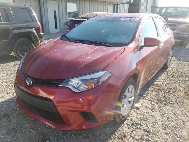 Photo 2 from auction – 2014 TOYOTA COROLLA L with VIN 5YFBURHE2EP024248