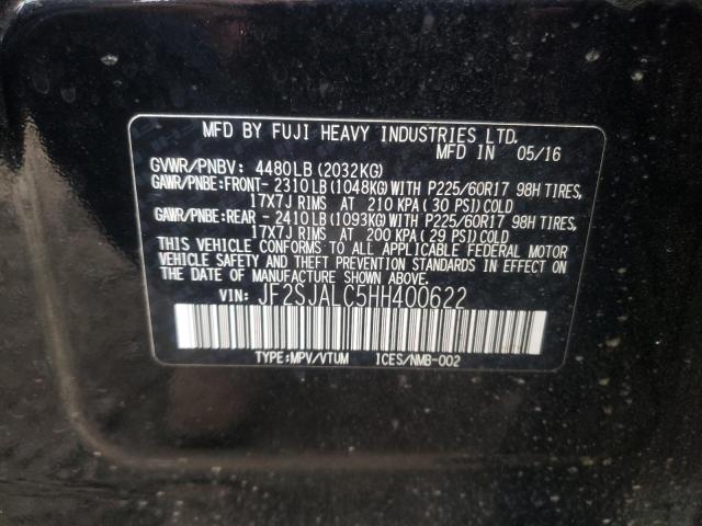 Foto 10 de la subasta – 2017 SUBARU FORESTER 2 con VIN JF2SJALC5HH400622