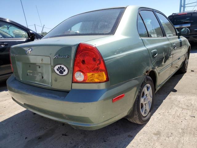 Photo 4 from auction – 2005 HYUNDAI ACCENT GL with VIN KMHCG45C95U603785