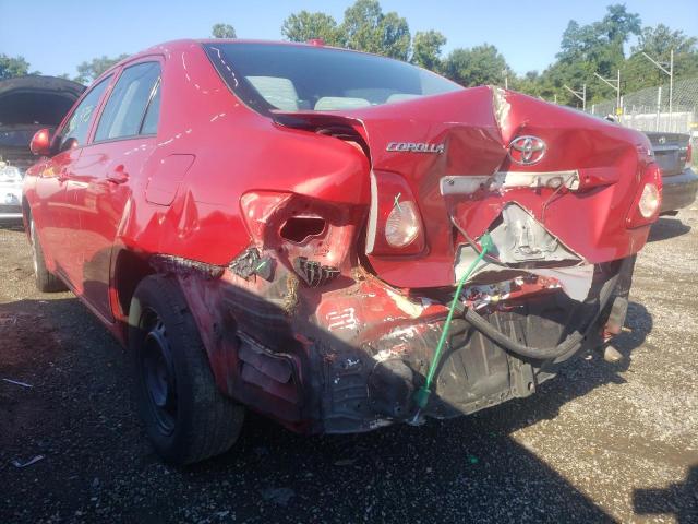 Photo 3 from auction – 2010 TOYOTA COROLLA BA with VIN 2T1BU4EE0AC301433