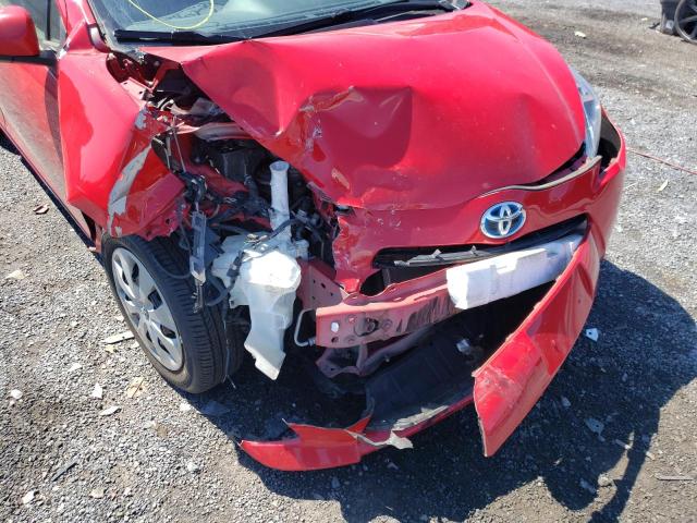 Photo 9 from auction – 2014 TOYOTA PRIUS C with VIN JTDKDTB38E1560307