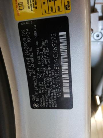 Photo 10 from auction – 2010 BMW 528 XI with VIN WBANV1C50AC389272