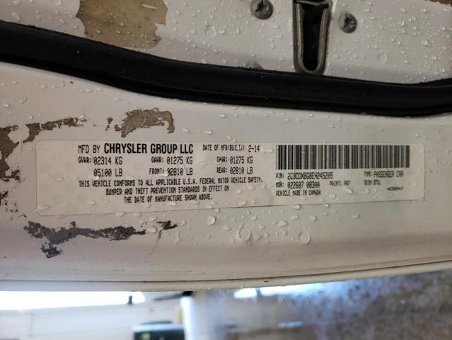 Photo 10 from auction – 2014 DODGE CHARGER SE with VIN 2C3CDXBG8EH245205