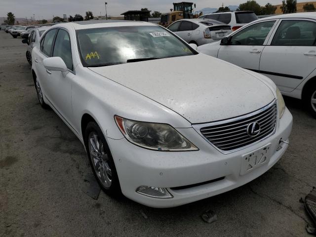 LEXUS LS 460 2008 with VIN JTHBL46F385080829 - Photo from auction