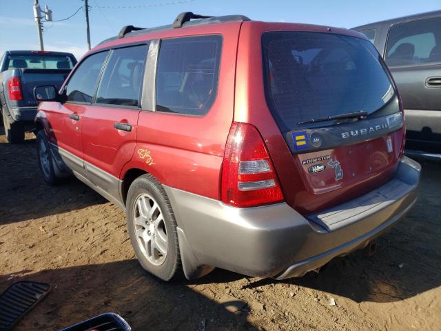 Photo 3 from auction – 2005 SUBARU FORESTER 2 with VIN JF1SG67665H727207