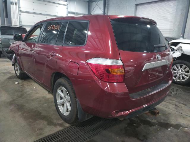 Photo 3 from auction – 2010 TOYOTA HIGHLANDER with VIN 5TDBK3EH3AS029977