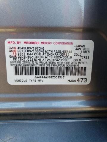 Photo 10 from auction – 2011 MITSUBISHI OUTLANDER with VIN JA4AR4AU9BZ009517