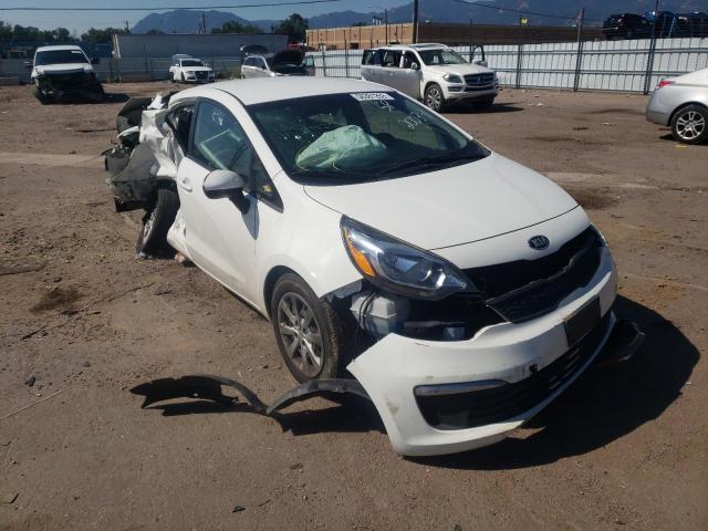 KIA RIO LX 2016 with VIN KNADM4A3XG6695307 - Photo from auction