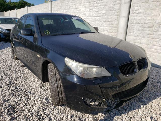 BMW 550 I 2008 with VIN WBANW53518CT52777 - Photo from auction