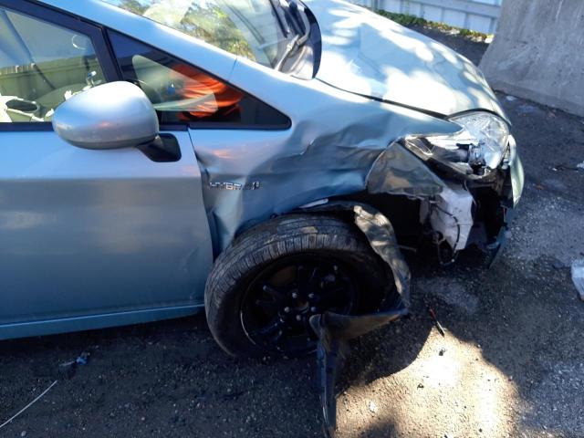 Photo 9 from auction – 2014 TOYOTA PRIUS with VIN JTDKN3DU1E1761467