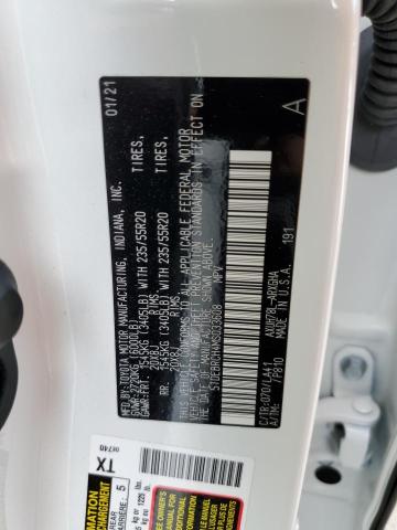 Photo 10 from auction – 2021 TOYOTA HIGHLANDER with VIN 5TDEBRCH4MS033608