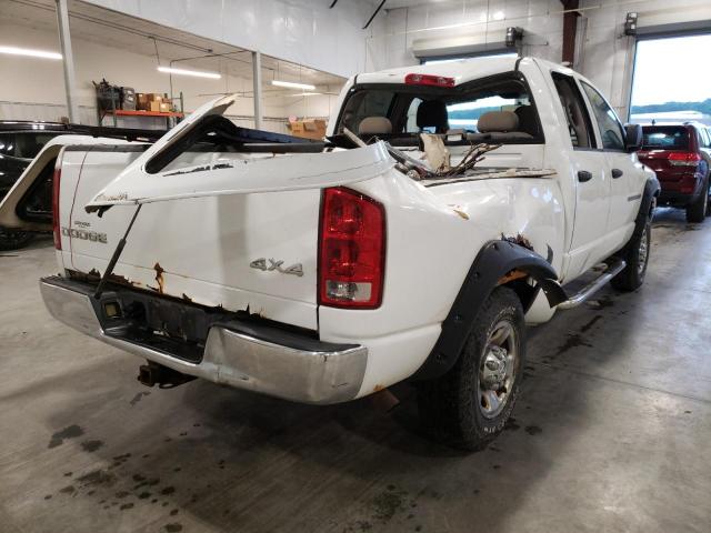 Photo 4 from auction – 2004 DODGE RAM 2500 S with VIN 3D7KU28D14G158399