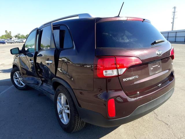 Photo 3 from auction – 2014 KIA SORENTO LX with VIN 5XYKT4A63EG526182