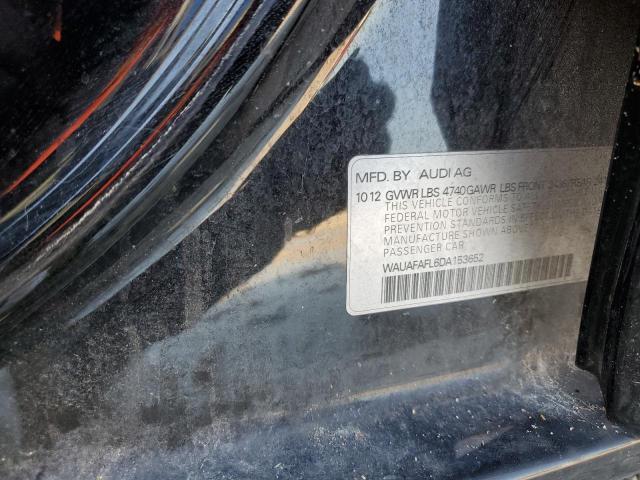 Photo 10 from auction – 2013 AUDI A4 PREMIUM with VIN WAUAFAFL6DA153652