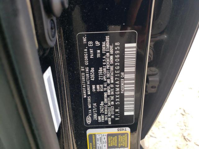 Photo 10 from auction – 2014 KIA OPTIMA LX with VIN 5XXGM4A71EG306958