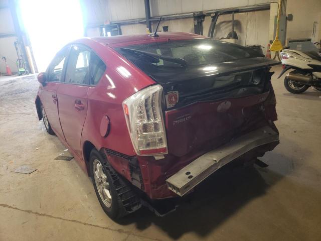 Photo 3 from auction – 2010 TOYOTA PRIUS with VIN JTDKN3DU1A0214098