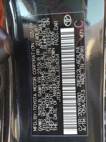 Photo 10 from auction – 2020 TOYOTA COROLLA LE with VIN JTDEPRAE0LJ024054