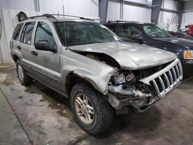 JEEP GRAND CHER 2004 with VIN 1J4GW48S34C127608 - Photo from auction