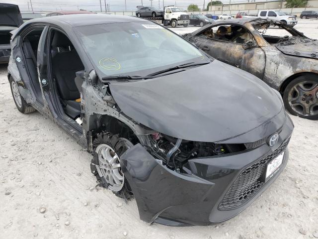 TOYOTA COROLLA LE 2022 with VIN JTDEAMDE3NJ056385 - Photo from auction