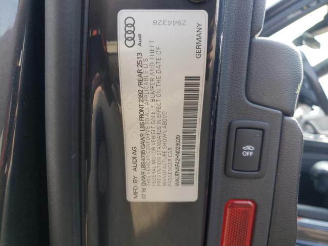Photo 10 from auction – 2017 AUDI A4 PREMIUM with VIN WAUENAF42HN029020