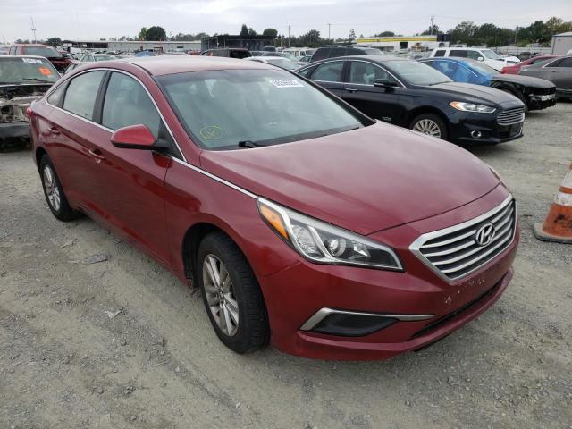 Photo 1 from auction – 2016 HYUNDAI SONATA SE with VIN 5NPE24AF3GH347653