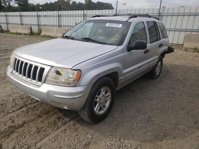 Photo 2 from auction – 2004 JEEP GRND CHERO with VIN 1J4GX48S74C233718