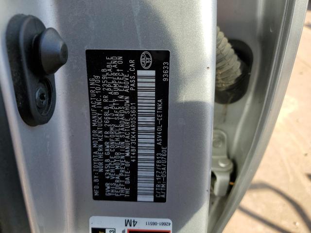 Photo 10 from auction – 2010 TOYOTA CAMRY BASE with VIN 4T4BF3EK4AR055601