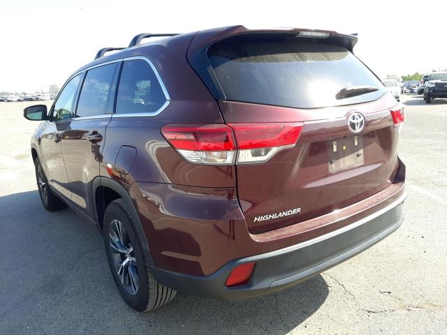 Photo 3 from auction – 2017 TOYOTA HIGHLANDER with VIN 5TDZZRFH5HS201948
