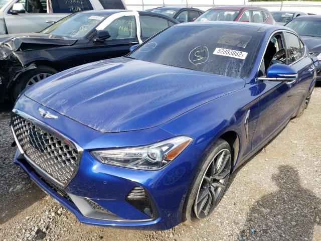 Photo 2 from auction – 2019 GENESIS G70 PRESTI with VIN KMTG44LA2KU012078
