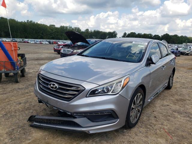 Photo 2 from auction – 2015 HYUNDAI SONATA SPO with VIN 5NPE34AF5FH066966