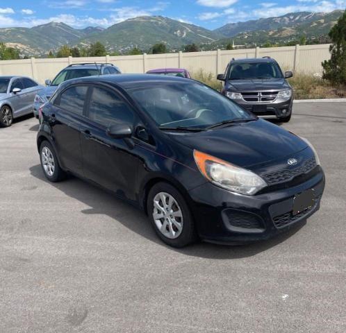 KIA RIO LX 2013 with VIN KNADM5A36D6274380 - Photo from auction