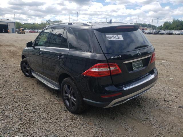 Photo 3 from auction – 2012 MERCEDES-BENZ ML 350 BLU with VIN 4JGDA2EB4CA053184