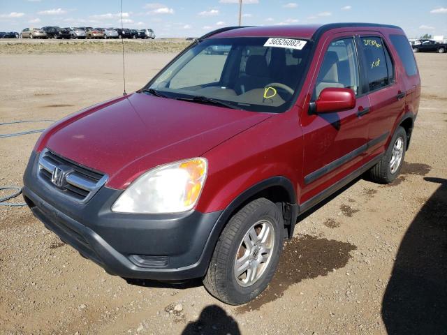 Photo 2 from auction – 2002 HONDA CR-V EX with VIN JHLRD78872C813516